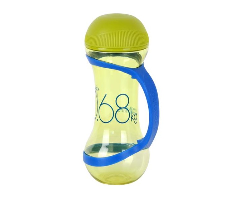 Dumbbell bottle 560ml, light green