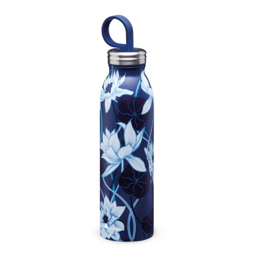 Termopudele Aladdin X Naito Chilled Thermavac 0,55L nerūsējošā tērauda Lotus Navy Termopudele Aladdin X Naito Chilled Thermavac 0,55L nerūsējošā tērauda Lotus Navy