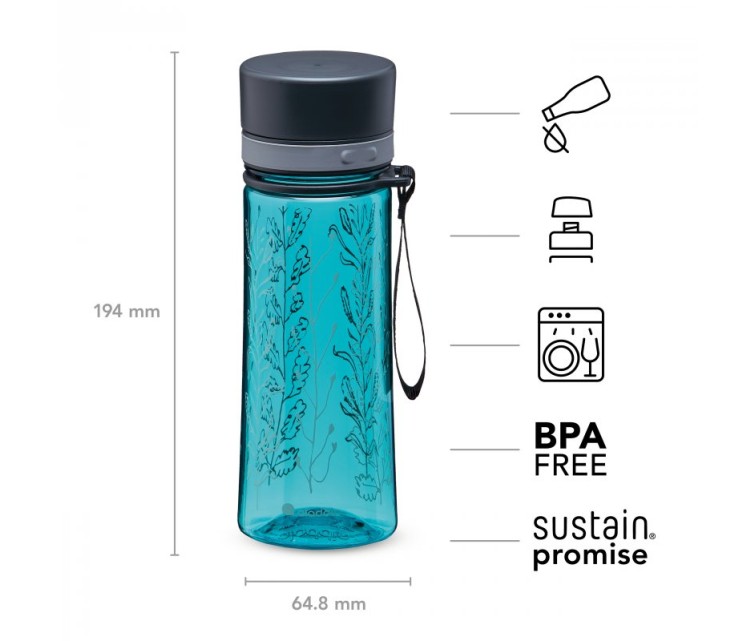 Bottles Aveo Water Bottle 0,35L blue