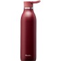 Thermobottle CityLoop Thermavac eCycle Water Bottle 0.6L, recycled stainless. steel / burgundy
