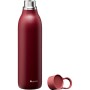 Termopudele CityLoop Thermavac eCycle Water Bottle 0.6L, pārstrādāta nerūs. tērauda / bordo