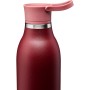 Termopudele CityLoop Thermavac eCycle Water Bottle 0.6L, pārstrādāta nerūs. tērauda / bordo