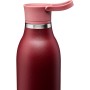 Thermobottle CityLoop Thermavac eCycle Water Bottle 0.6L, recycled stainless. steel / burgundy