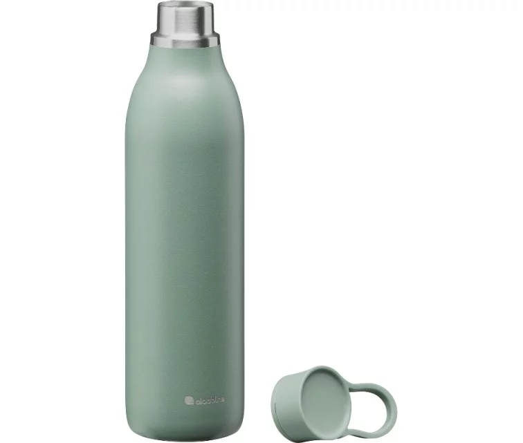 Termopudele CityLoop Thermavac eCycle Water Bottle 0.6L, pārstrādāta nerūs. tērauda / pelēcīgi zaļa Termopudele CityLoop Thermavac eCycle Water Bottle 0.6L, pārstrādāta nerūs. tērauda / pelēcīgi zaļa