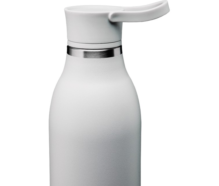 Termopudele CityLoop Thermavac eCycle Water Bottle 0.6L, pārstrādāta nerūs. tērauda / pelēka