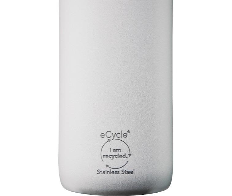 Termopudele CityLoop Thermavac eCycle Water Bottle 0.6L, pārstrādāta nerūs. tērauda / pelēka
