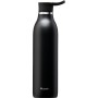 Thermobottle CityLoop Thermavac eCycle Water Bottle 0.6L, recycled stainless. Steel / Black