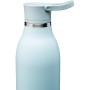 Thermobottle CityLoop Thermavac eCycle Water Bottle 0.6L, recycled stainless. Steel / light blue