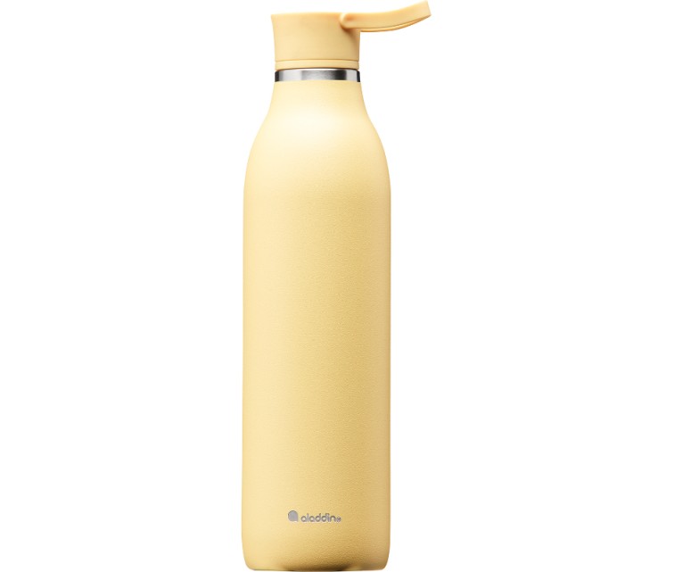 Thermobottle CityLoop Thermavac eCycle Water Bottle 0.6L, recycled stainless. Steel / Yellow