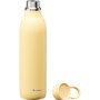 Thermobottle CityLoop Thermavac eCycle Water Bottle 0.6L, recycled stainless. Steel / Yellow