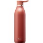 CityLoop Thermavac eCycle Water Bottle 0.6L recycled stainless. Steel / Terracotta