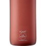 CityLoop Thermavac eCycle Water Bottle 0.6L recycled stainless. Steel / Terracotta