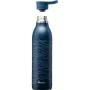 Термо бутылка CityLoop Thermavac eCycle Water Bottle 0.6Л, переработанная из нержавеющей стали / темно-синяя Wave Термо бутылка CityLoop Thermavac eCycle Water Bottle 0.6Л, переработанная из нержавеющей стали / темно-синяя Wave