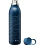Термо бутылка CityLoop Thermavac eCycle Water Bottle 0.6Л, переработанная из нержавеющей стали / темно-синяя Wave Термо бутылка CityLoop Thermavac eCycle Water Bottle 0.6Л, переработанная из нержавеющей стали / темно-синяя Wave