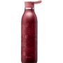 CityLoop Thermavac eCycle Water Bottle 0.6L recycled stainless. Steel / Burgundy Magnolia