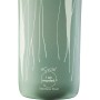 Termopudele CityLoop Thermavac eCycle Water Bottle 0.6L pārstrādāta nerūs. tērauda / pelēcīgi zaļa Leaf