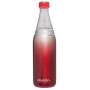 Бутылка термос Fresco Twist & Go Thermavac 0,6L нержавеющая сталь/ красная