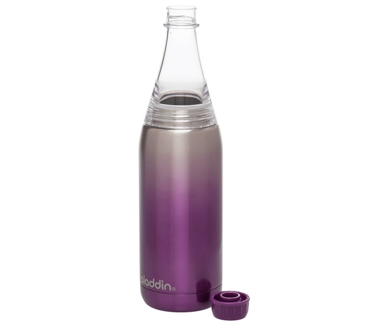 Pudele-termoss Fresco Twist & Go Thermavac 0,6L nerūsējošā tērauda violeta