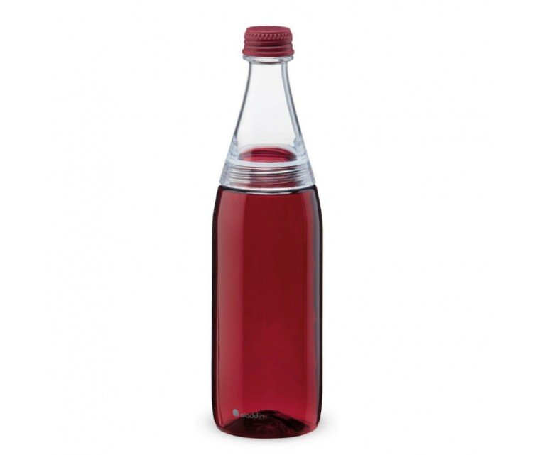 Fresco Twist & Go Water Bottle 0,7L burgundy red