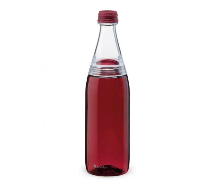 Pudele Fresco Twist & Go Water Bottle 0,7L bordo sarkana Pudele Fresco Twist & Go Water Bottle 0,7L bordo sarkana