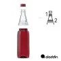 Pudele Fresco Twist & Go Water Bottle 0,7L bordo sarkana Pudele Fresco Twist & Go Water Bottle 0,7L bordo sarkana