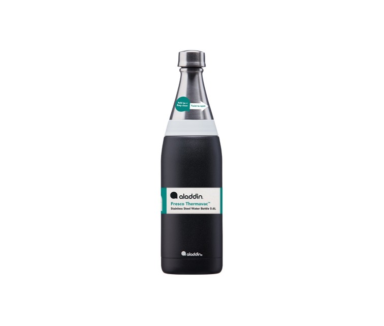 Thermobottle Fresco Thermavac Water Bottle 0,6L black