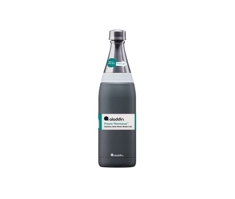 Termopudele Fresco Thermavac Water Bottle 0,6L pelēka