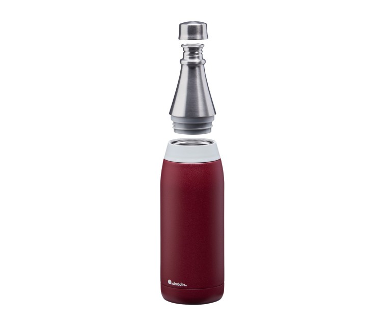 Termopudele Fresco Thermavac Water Bottle 0,6L bordo sarkana