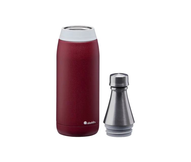 Gertuvė-termosas Aladdin Fresco Thermavac Water Bottle, 0.6 l, tamsiai raudona Gertuvė-termosas Aladdin Fresco Thermavac Water Bottle, 0.6 l, tamsiai raudona