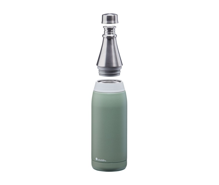 Termopudele Fresco Thermavac Water Bottle 0,6L pelēcīgi zaļa