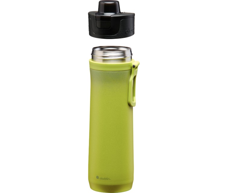 Termopudele Sports Thermavac Stainless Steel Water Bottle 0.6L nerūsējošā tērauda zaļa