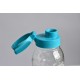 Pudele Dots Bottle 0,45L caurspīdīga/zila 