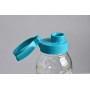 Pudele Dots Bottle 0,75L caurspīdīga/zila