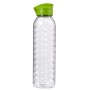 Бутылка Dots 0,75л прозрачная/зеленая