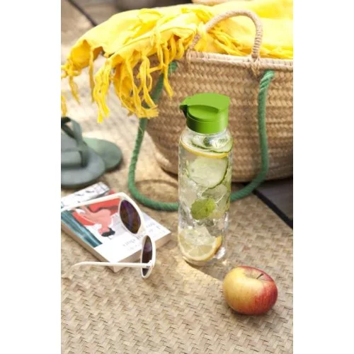 Pudele Dots Bottle 0,45L caurspīdīga/zaļa