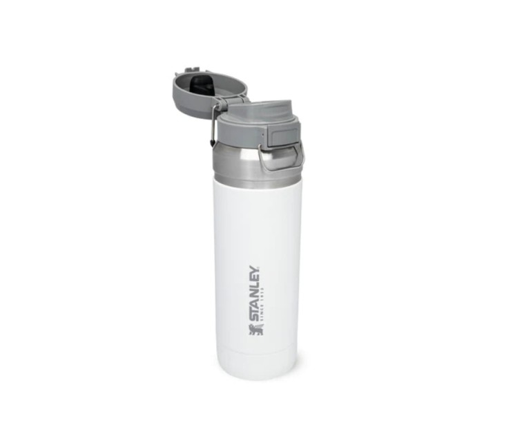 The Quick Flip Water Bottle Go 1,06L, white