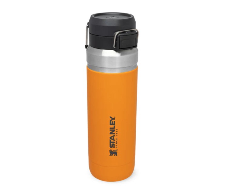 Thermo Bottle The Quick Flip Water Bottle Go 1,06L, saffron yellow