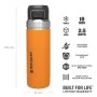 Termopudele The Quick Flip Water Bottle Go 1,06L, safrāndzeltenā krāsā Termopudele The Quick Flip Water Bottle Go 1,06L, safrāndzeltenā krāsā