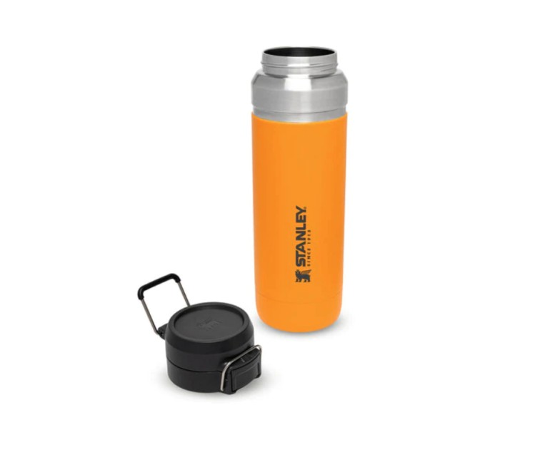 Termopudele The Quick Flip Water Bottle Go 1,06L, safrāndzeltenā krāsā