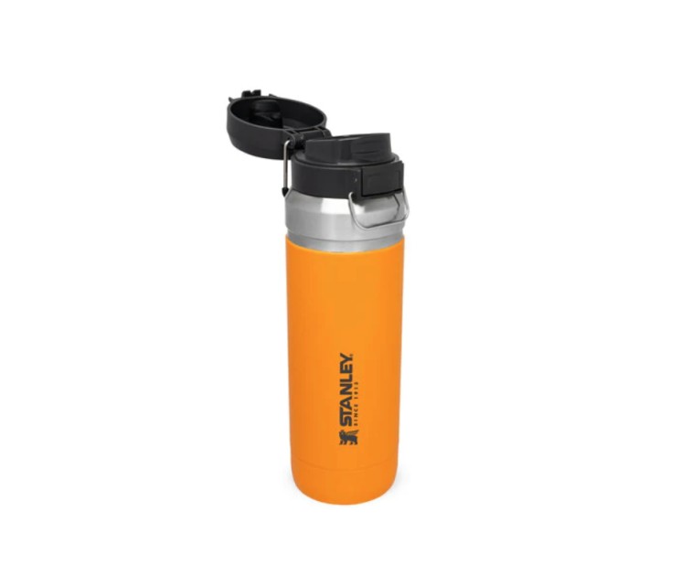 Thermo Bottle The Quick Flip Water Bottle Go 1,06L, saffron yellow