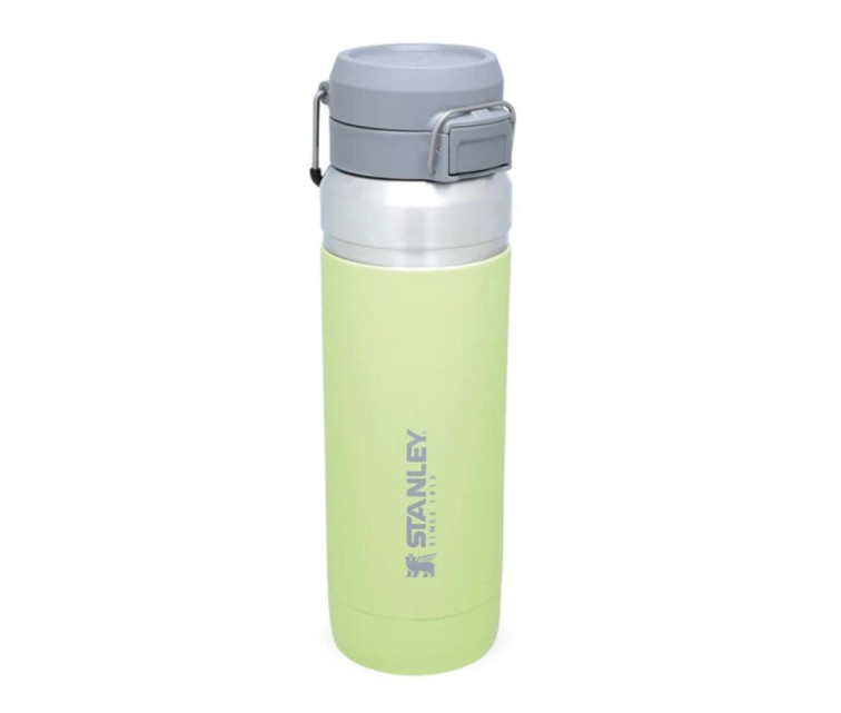 Thermo Bottle The Quick Flip Water Bottle Go 1,06L, lemon yellow