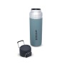 The Quick Flip Water Bottle Go 1,06L blue-grey