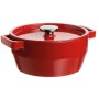 PYREX 6.3L round cast iron/Ø28cm/red