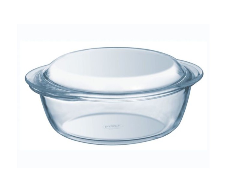 Pyrex Essentials 3L glass container with lid