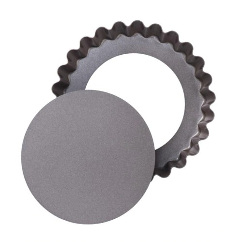 4 dalių kepimo formų rinkinys su nuimamu pagrindu Ø10 cm