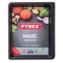 Mittenakkuv Ahjuplaat Pyrex Magic Tsingitud Teras: Mõõtmed - 40 x 31 cm Mittenakkuv Ahjuplaat Pyrex Magic Tsingitud Teras: Mõõtmed - 40 x 31 cm