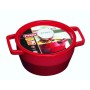 Katls 3.6L PYREX apaļš čuguna / Ø24cm / sarkans