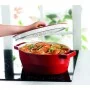 Кастрюля 4л PYREX овальная чугунная 29см / красная Кастрюля 4л PYREX овальная чугунная 29см / красная