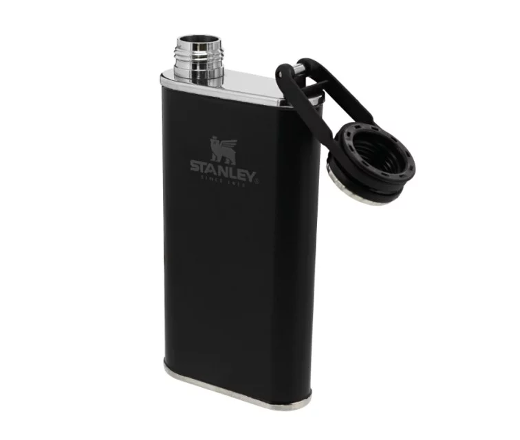 Gertuvė Stanley The Easy-Fill Wide Mouth Flask 0,23 l juoda Gertuvė Stanley The Easy-Fill Wide Mouth Flask 0,23 l juoda