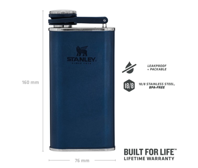 Classic flask 0,23L blue